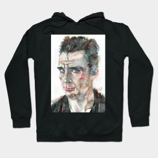 JACK KEROUAC watercolor portrait .6 Hoodie